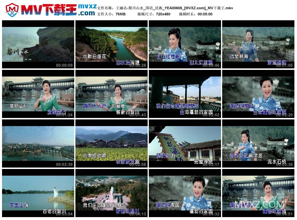 王丽达-梨川山水_国语_民族_YEA00606